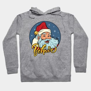 Pop Art Santa Hoodie